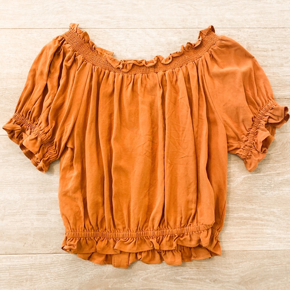 Off the shoulder blouse